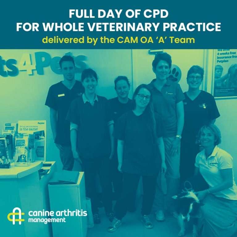 Vets & veterinary practices Canine Arthritis Management